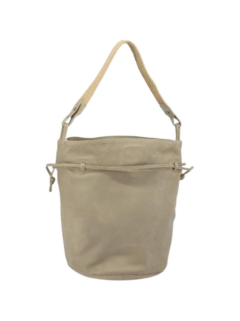 BOTTEGA VENETA Shoulder Bag Leather Beige